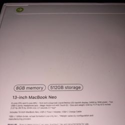 MacBook NEO 512 GB W/ Smart Keyboard