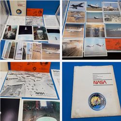 RARE Vintage 1990 NASA STS-41 Discovery Ulysses Mission Official Photo & Document Collection - 20+ NASA Photos, Crew Patch, STS-41 Flight Docs, Ames-D