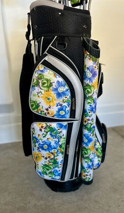GOLF BAG w/ matching shoe bag