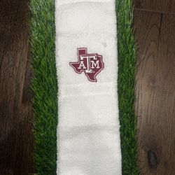 TEXAS A&M football QB towel