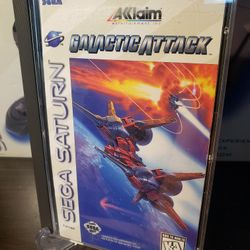 Galactic Attack Sega Saturn
