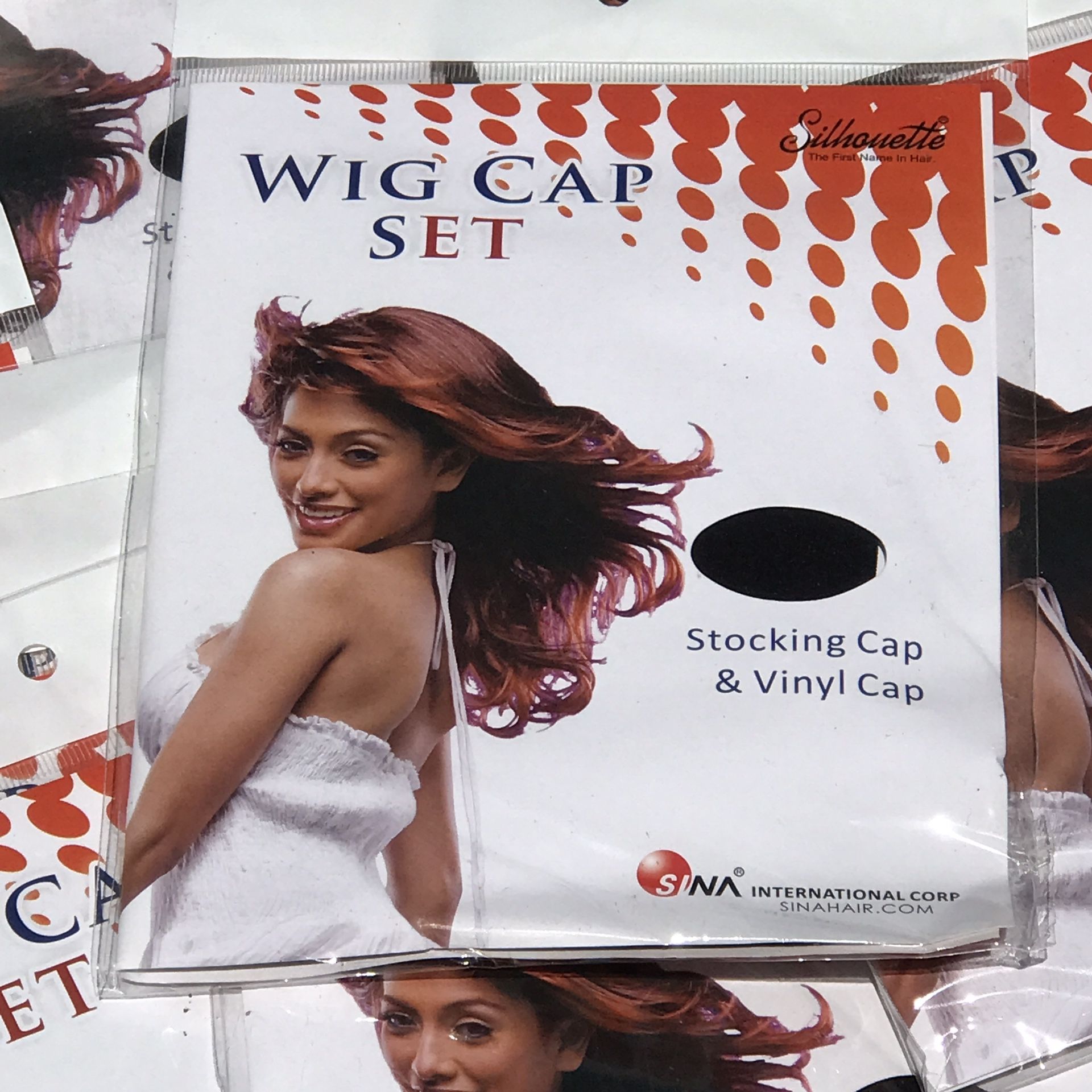 Wig Cap Sets Stocking & Vinyl