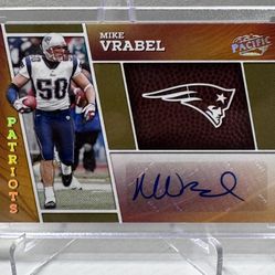 2024 Panini Encore Mike Vrabel Pacific Penmanship 10/10 Gold