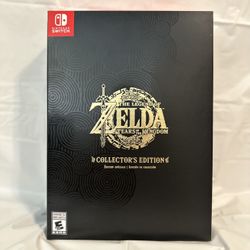 The Legend Of Zelda Tears Of The Kingdom Collectors Edition Nintendo Switch Game 