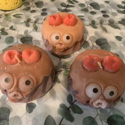 Chocolate Monster Candles
