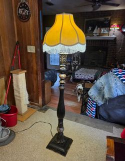 Antique floor lamp