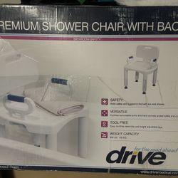 Premium Shower Chair With Back