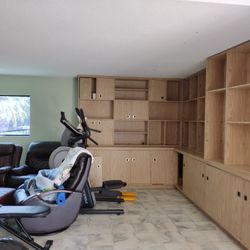 Custom Made Bookcase / Shelving/Storage Unit Built To Order