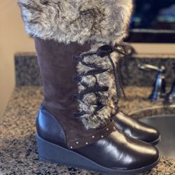 🔥Canyon River Blues “Rita” Fur Boots (size 6)🔥