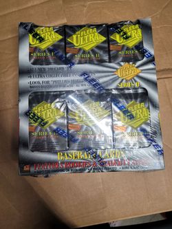 Baseball cards  Jumbox Box