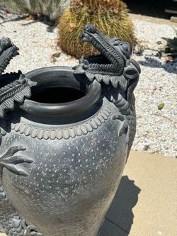 Antique Japanese vases pots