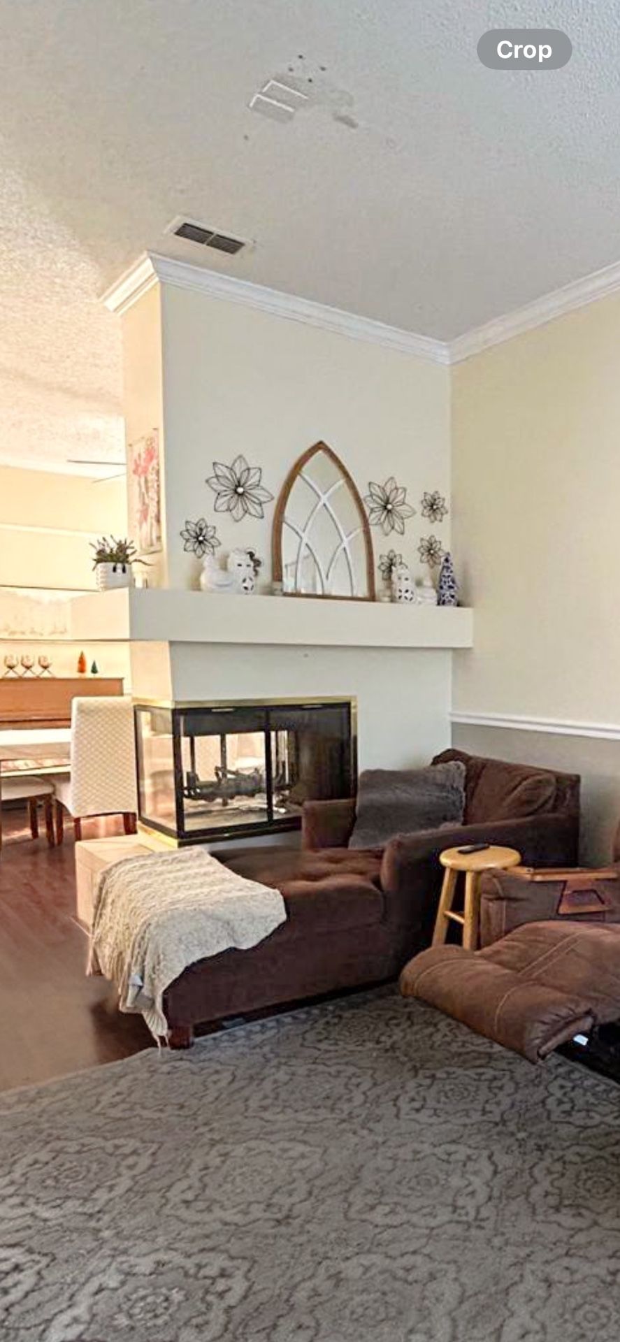 Brown Chaise Lounge