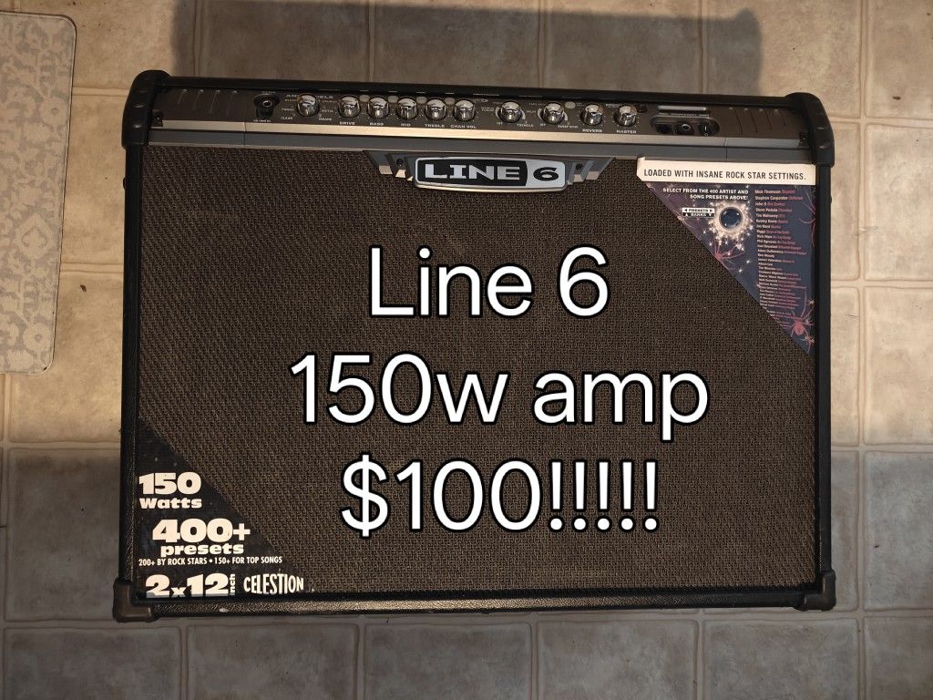 Line 6 Guitar Amp