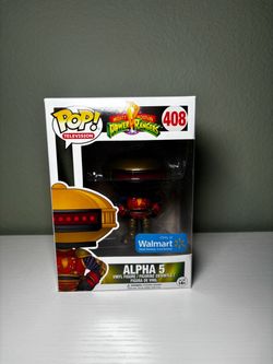 Funko Pop Alpha 5 Mighty Morphin Power Rangers #408