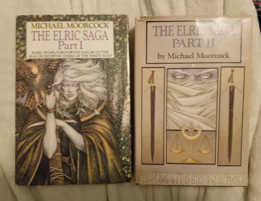 The Elric Saga Part 1&2 1984 Book Club Edition!