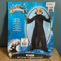 HALLOWEEN SKYLANDERS KAOS KIDS SIZE SMALL 4-6 COSTUME 