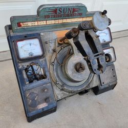 Vintage Sun Distributor Tester Tool Equipment Man Cave Garage Art