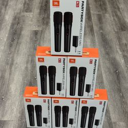 Micrófonos JBL karaoke