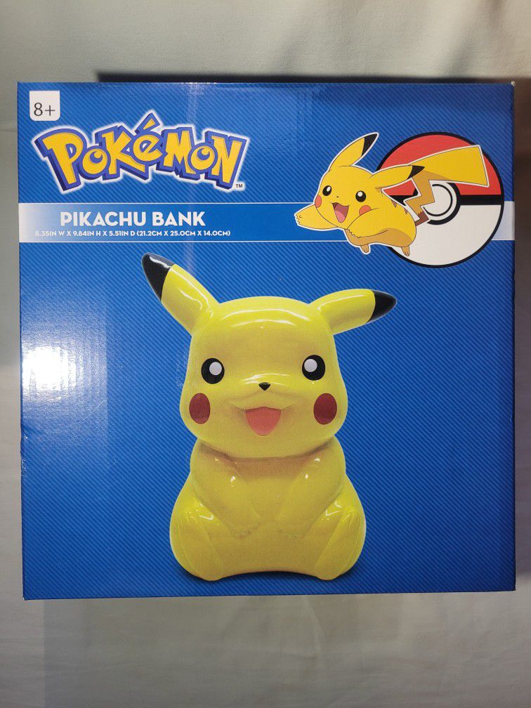 Pikachu Ceramic Bank 2016 9-inch new