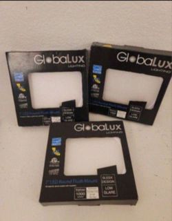 Globalux 7" LED lighting- New