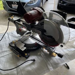 12” Sliding Dual Bevel Compound Miter Saw