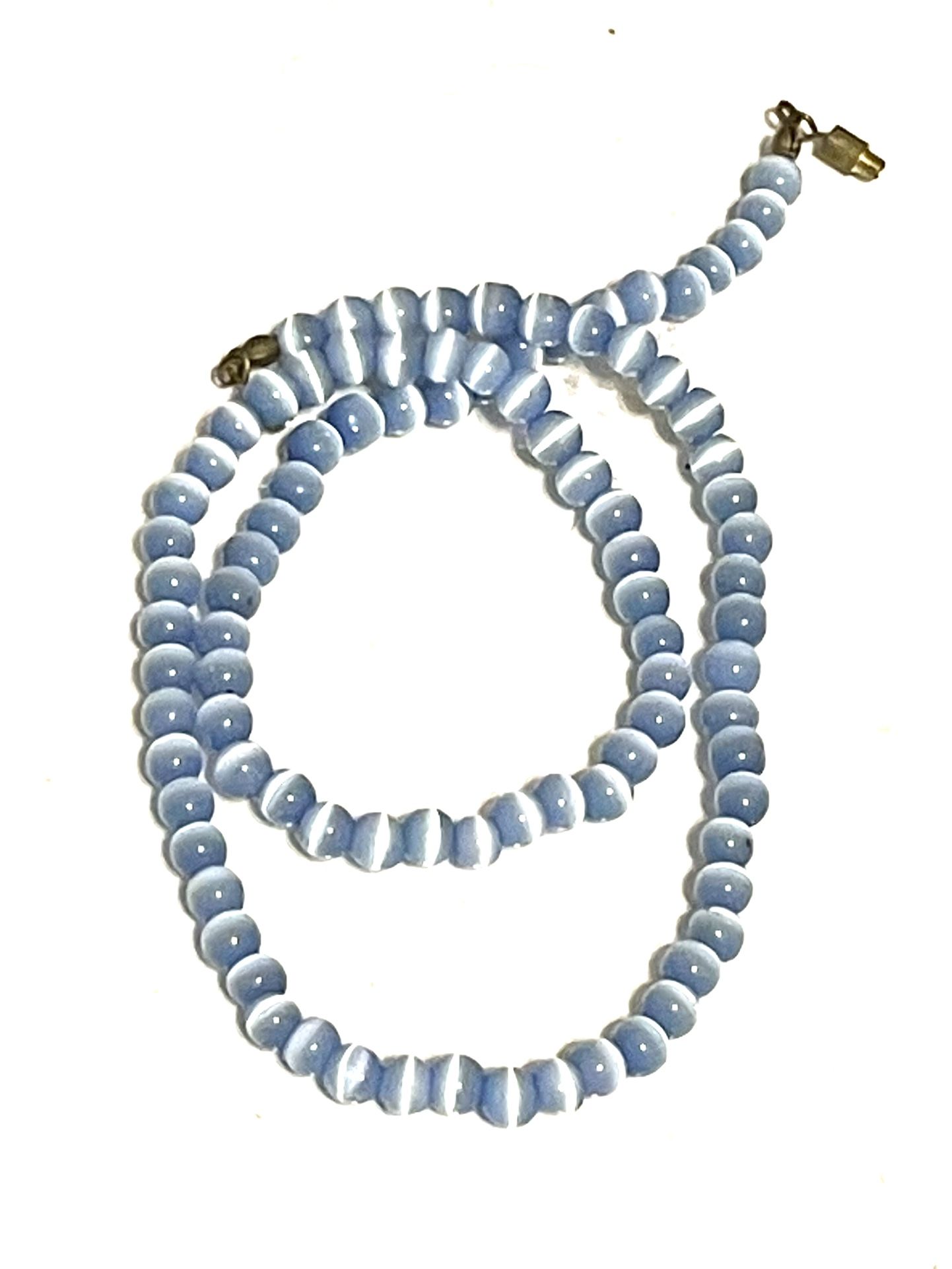 Antique Cats Eye Quartz Necklace
