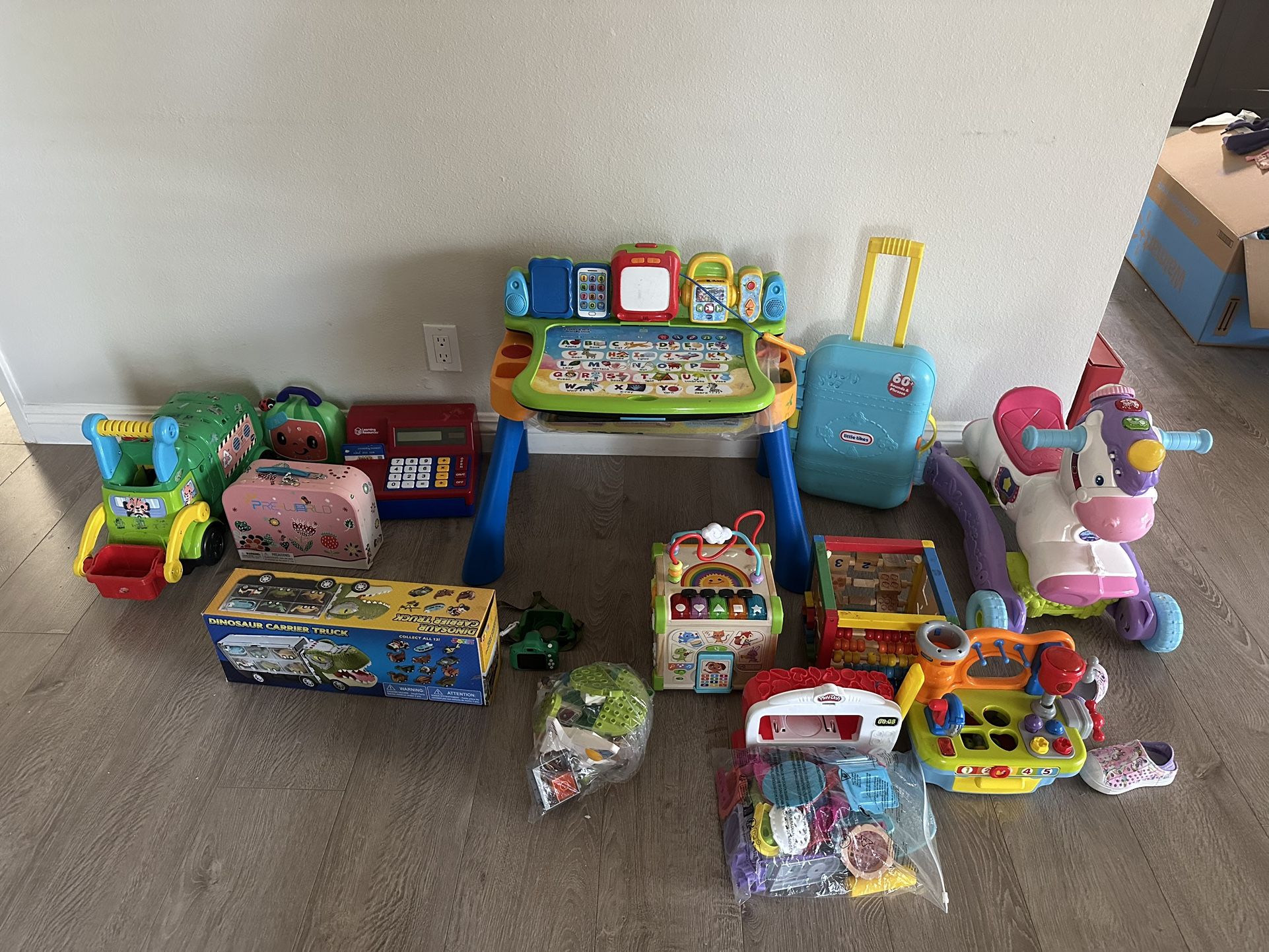 Toys for kids. Must pickup by tomorrow. $5-$15 each item