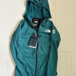 The North Face L2 Futurefleece Full Zip Hoodie Shaded Spruce New Women XS $120