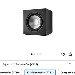 Polk Monitor XT12 Subwoofer 
