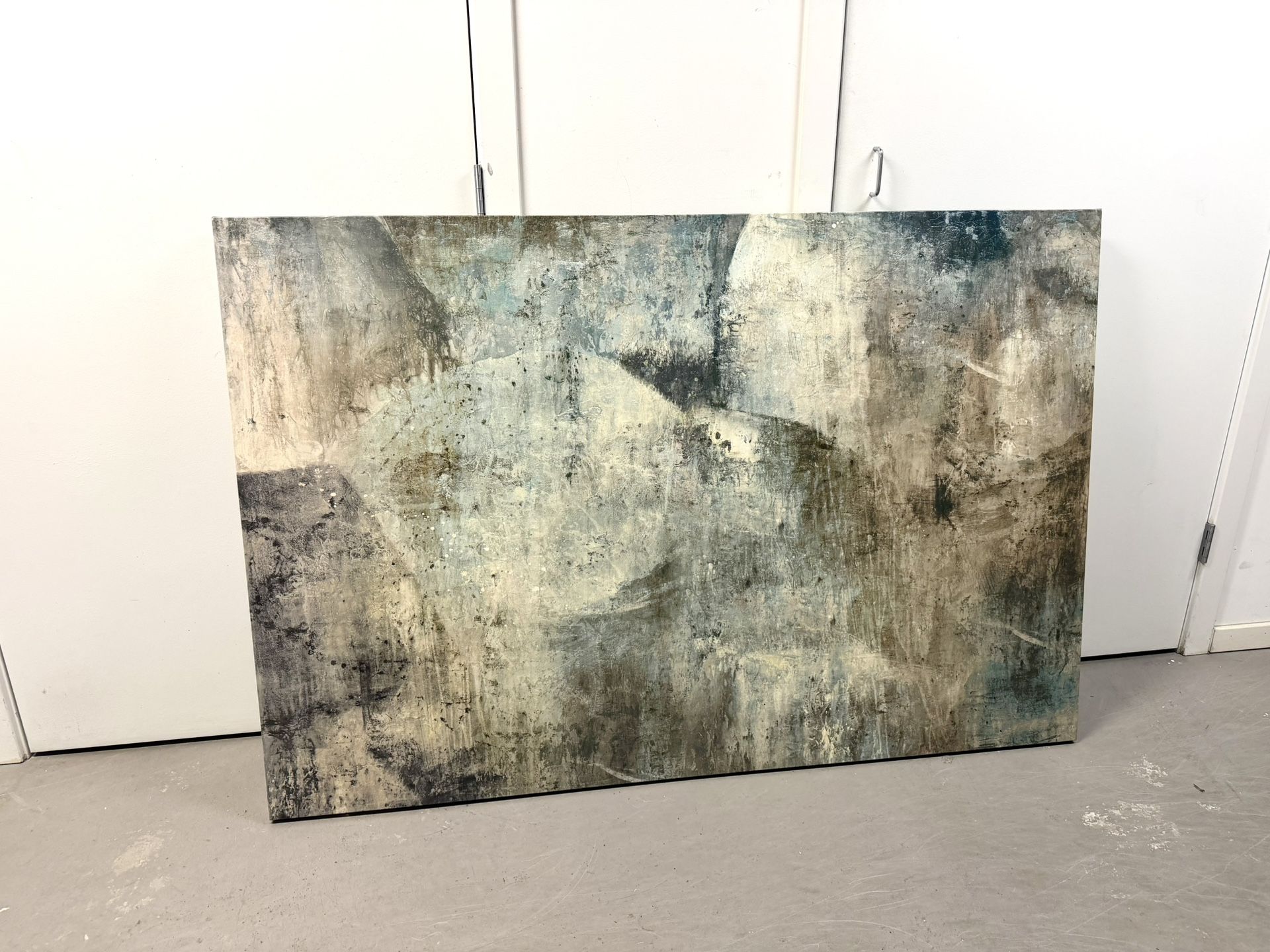 Big Abstract Painting Print Wall Art