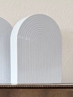 White Ceramic Arch Decor