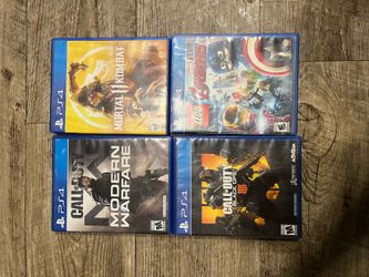 4 ps4 games $10 each