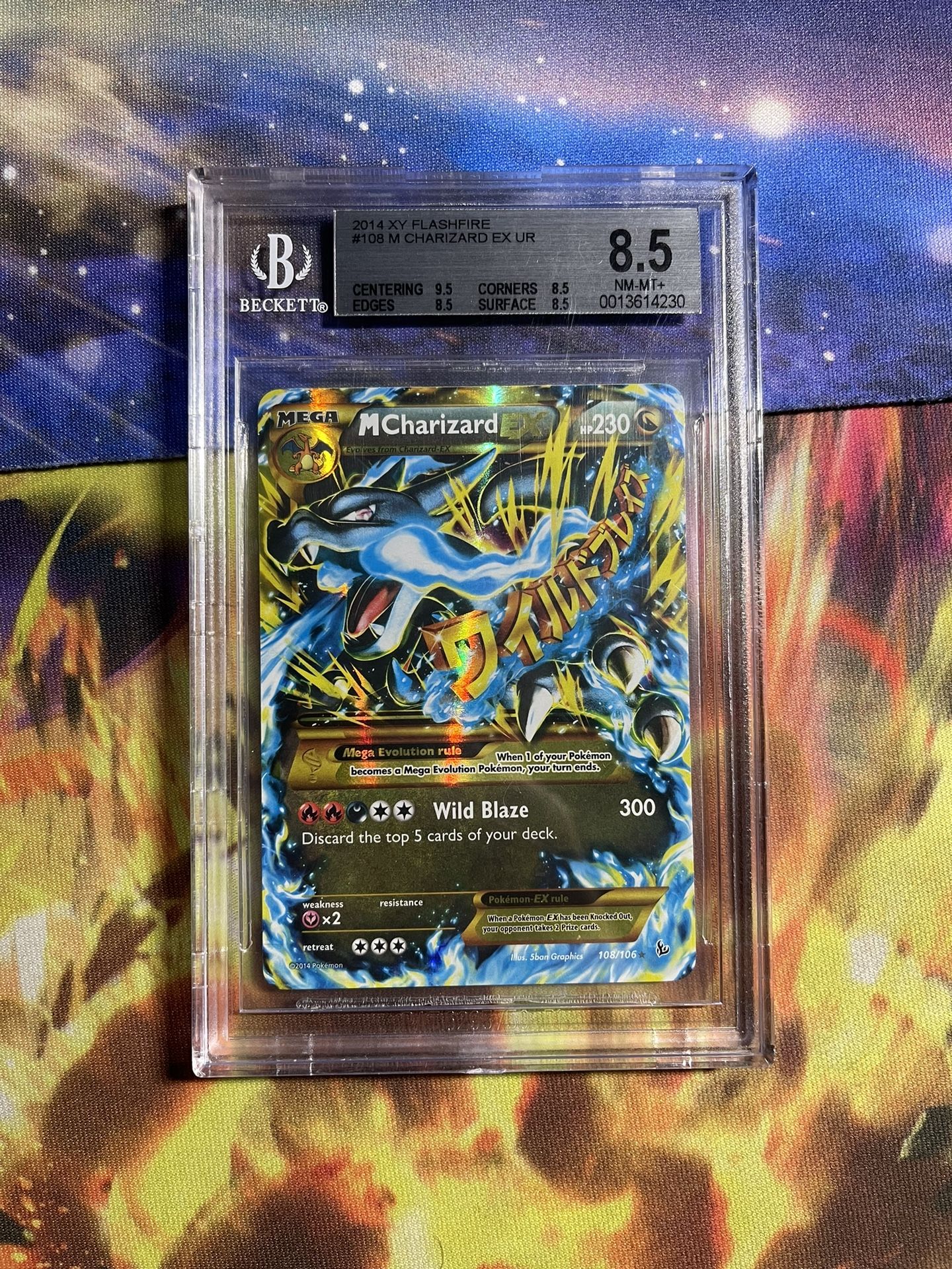  Pokemon - Mega-Charizard-EX (108) - XY Flashfire