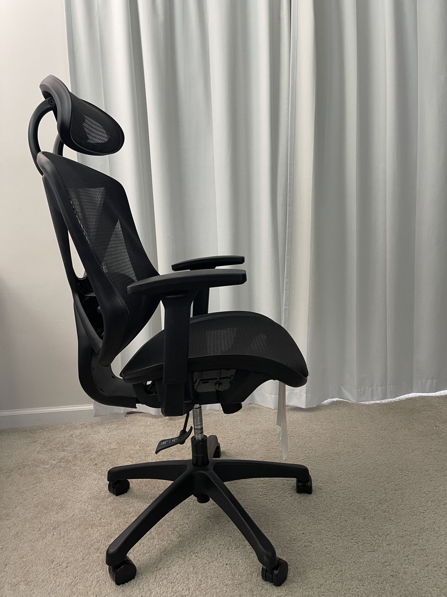 Staples® Dexley Ergonomic Mesh Swivel Task Chair, Black