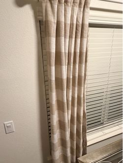 Farmhouse Fabric Curtains