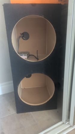 Car Speaker/Subwoofer box