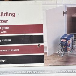 Sliding Cabinet Organizer
