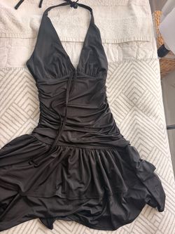 Mini black dress