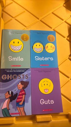 Raina Telgemeier 4-Book Graphic Novel Set