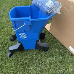 Bucket  Mop Blue 
