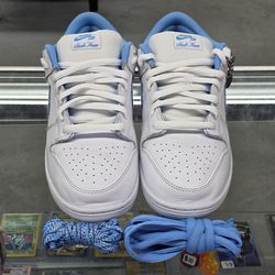 Nike SB Dunk Low Pro Nicole Hause White University Blue FZ8802 100 Men's Size 13