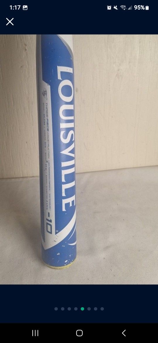 Batte Softball Louisville Slugger Xeno Plus Batte De Softball Louisville Slugger Xeno Plus 34/24 (-10) - Modèle 2016 Batte Xeno Plus 34/24