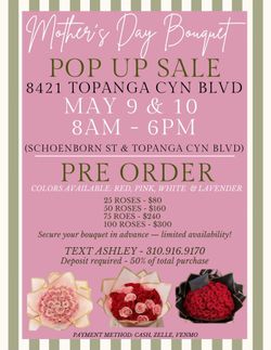 Mother’s Day Bouquets/Ramos