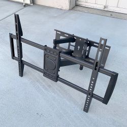 $39 (New) Full motion 37”-75” tv wall mount swivel tilt vesa 600x400mm, max load 110 lbs