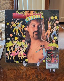 1988 Stevie B Party Your Body Vinyl Record & Cassette Tape / Collectible / 80s / Freestyle / LA Disco / Aqua Net / Music / Media / Man Cave / DJ / HTF