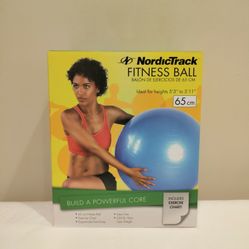 Brand New NordicTrack Health Fitness Exercise Stability Balance Pilates Yoga Sports Toning Ball