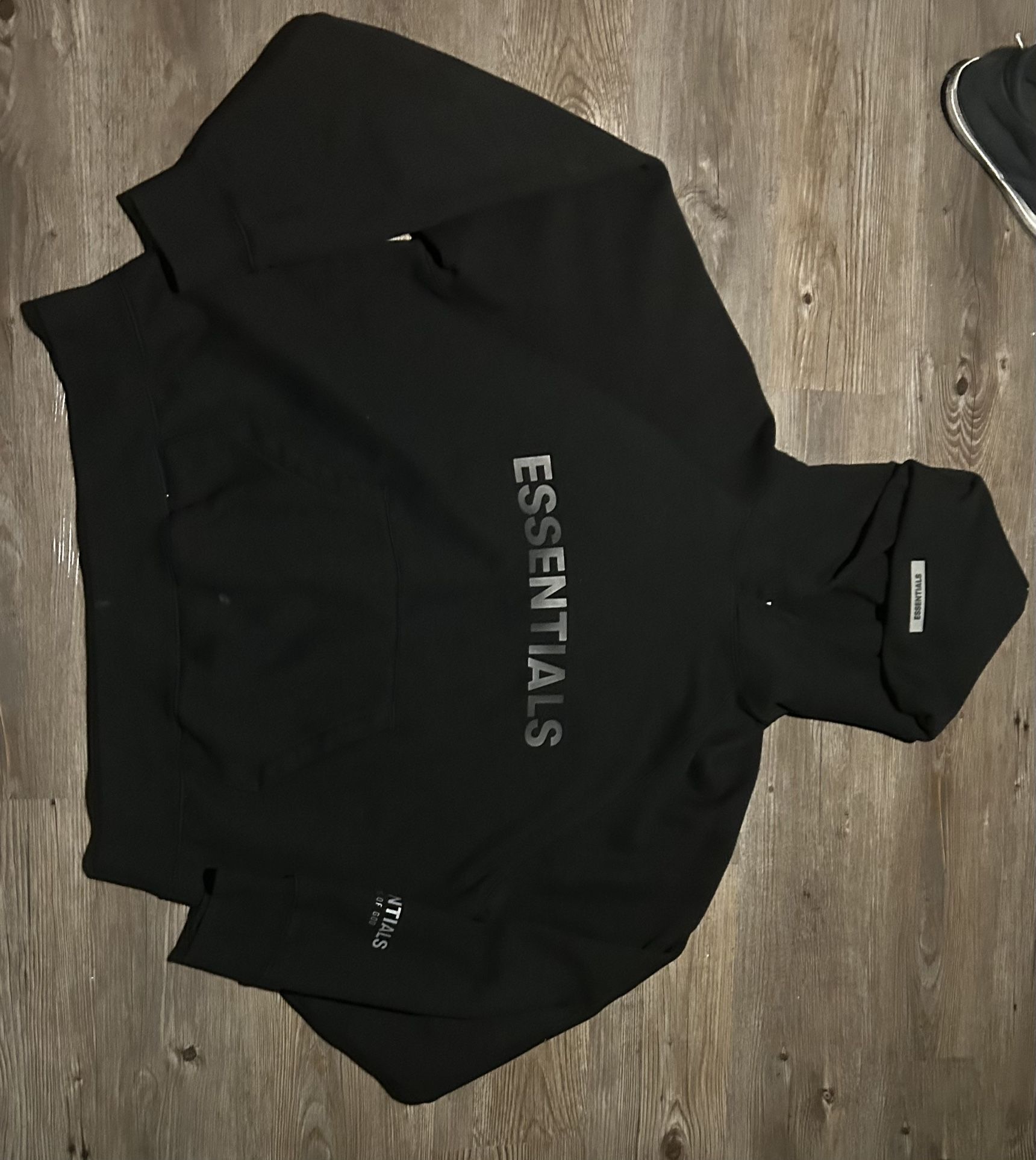 Essentials Hoodie Black Small
