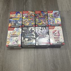 Pokemon Scarlet & Violet and Mega Evolution Booster Bundles (Have Multiple of Each)