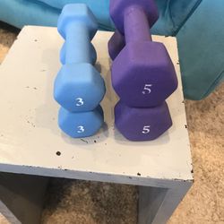 CAP2-5lb And 2-3 lb Neoprene Dumbbell