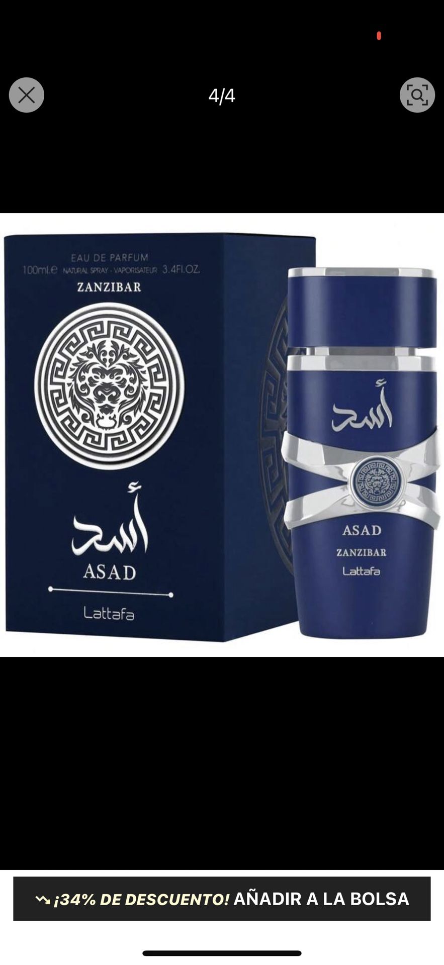 Asad Perfume De Hombre